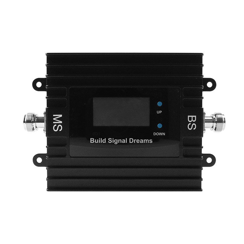 Black quad band 5g signal booster mobile phone signal booster for home 4g antenna booster signal with app control