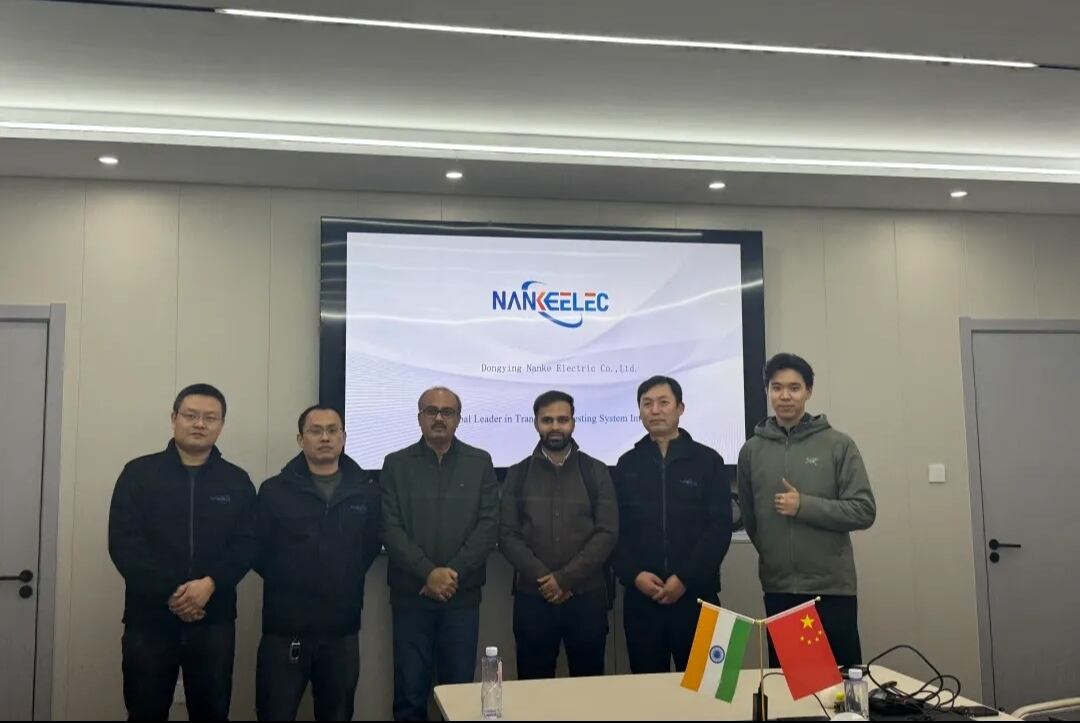 Face-to-Face for Common Development: Indian SHILCHAR Customers Visit Nankee Electric to Consolidate Long-Term Cooperation Foundation