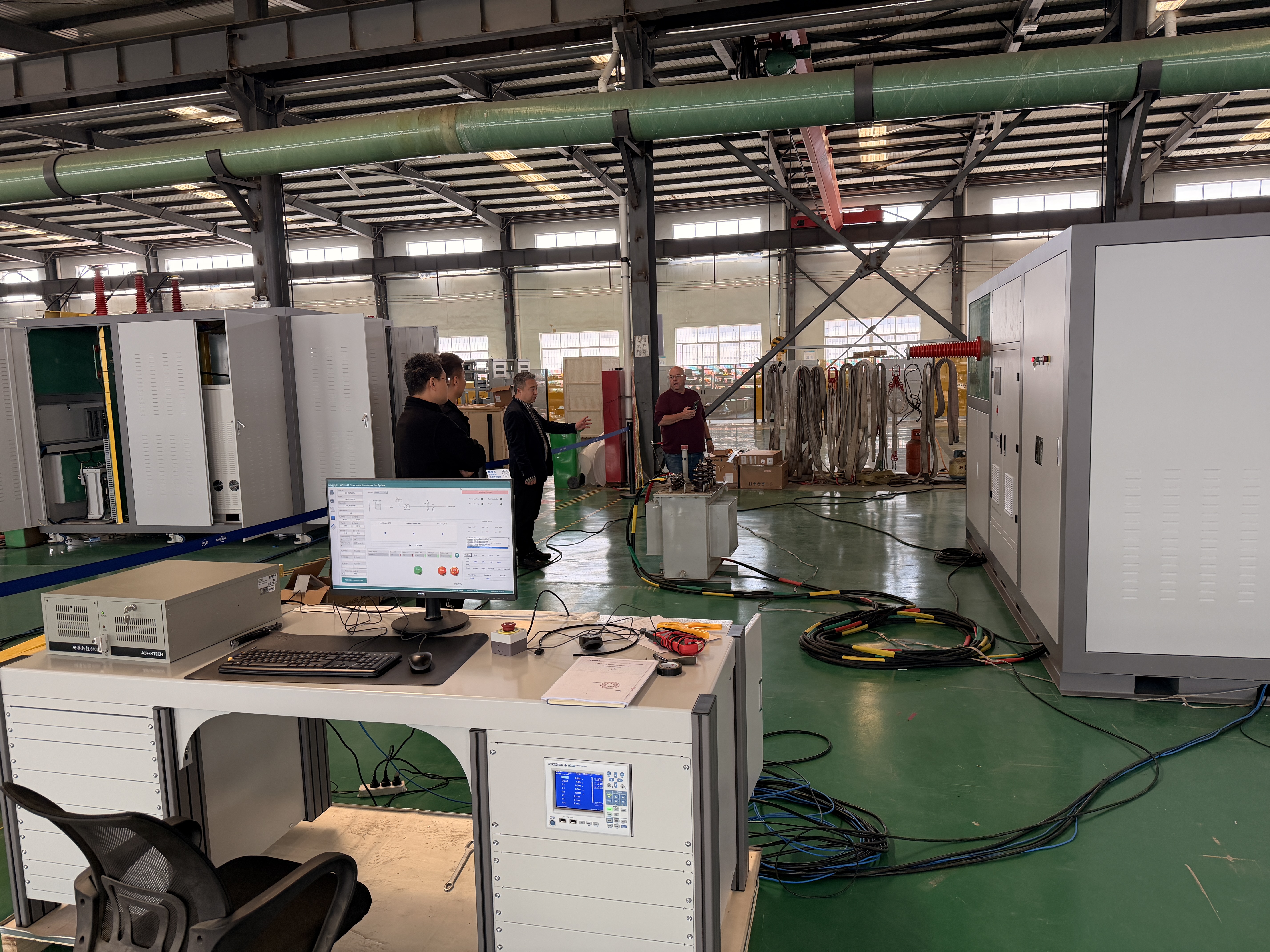 Strength Builds Trust! Nanke Electric's Semi-Automatic Intelligent Transformer Test System Successfully Passes Acceptance by Overseas Customer