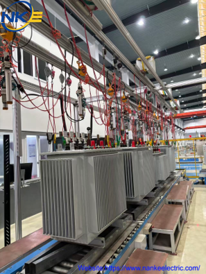 Fully Automatic Transformer Intelligent Test System Project for Oil-immersed transformer |Nanke Electric Cooperates with Zhejiang Power Transformer Co., Ltd.