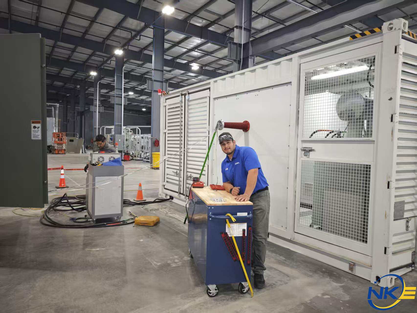 Nanke Electric Lands North America Giga Energy Project, Transformer Intelligent Testing System Enters Commissioning Phase