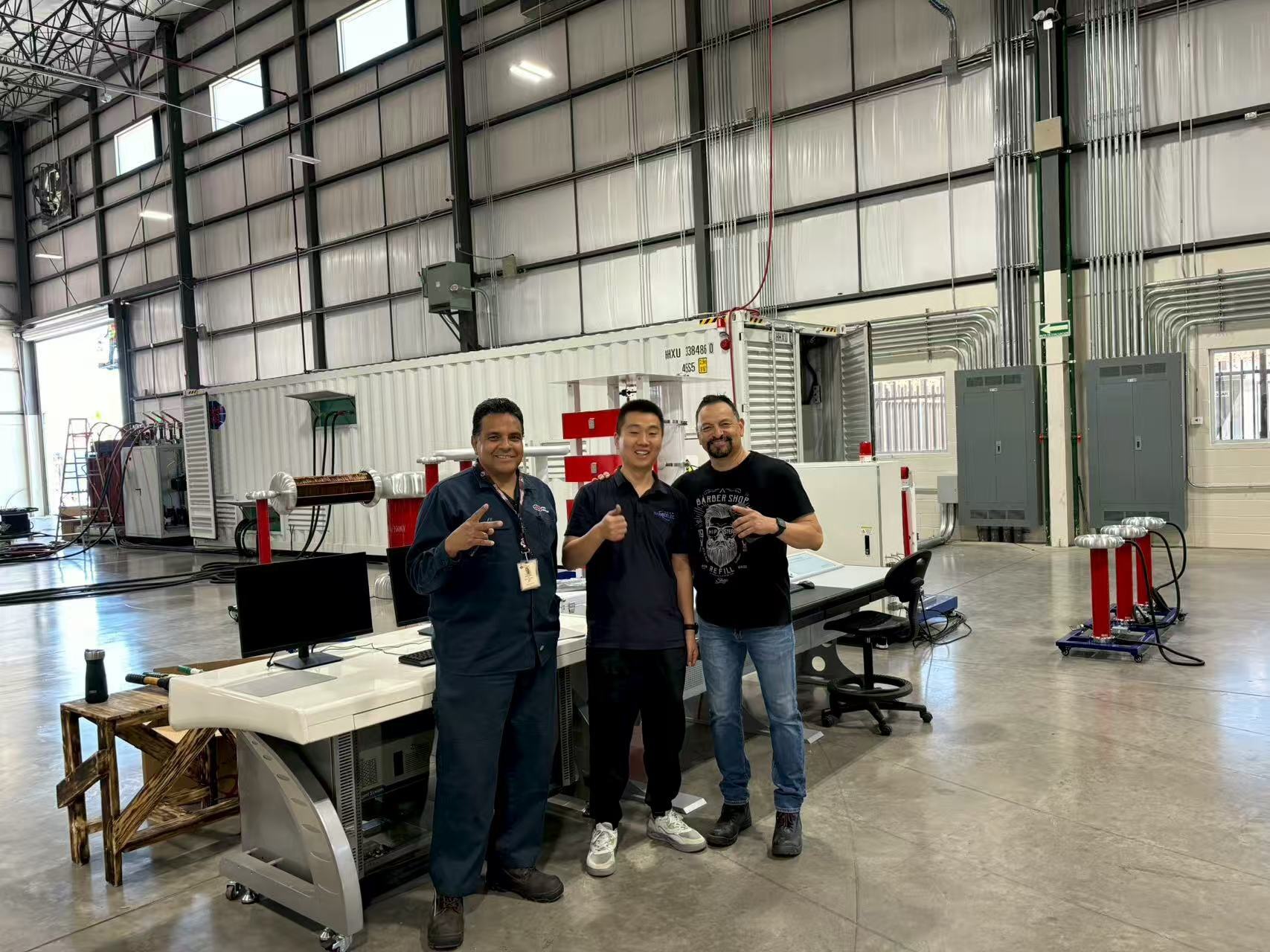 Nanke Electric's Global Transformer Testing Projects Are Flourishing.