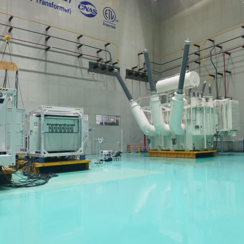 Konstruktion und Bau einer Prüfstation für Leistungstransformatoren