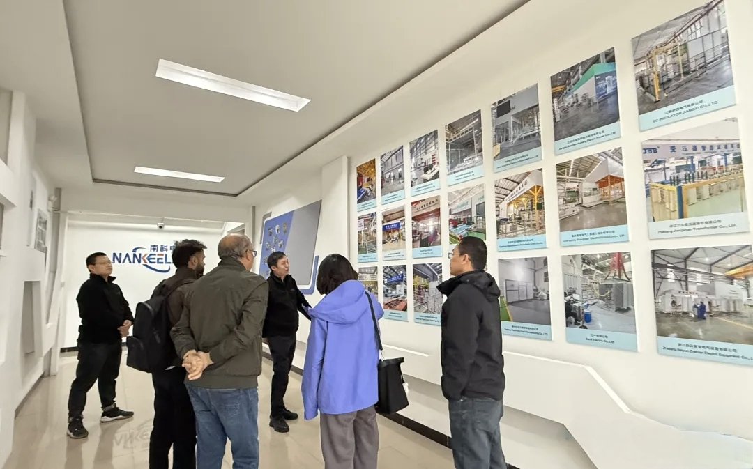 face to face for common development indian shilchar customers visit nankee electric to consolidate long term cooperation foundation-4