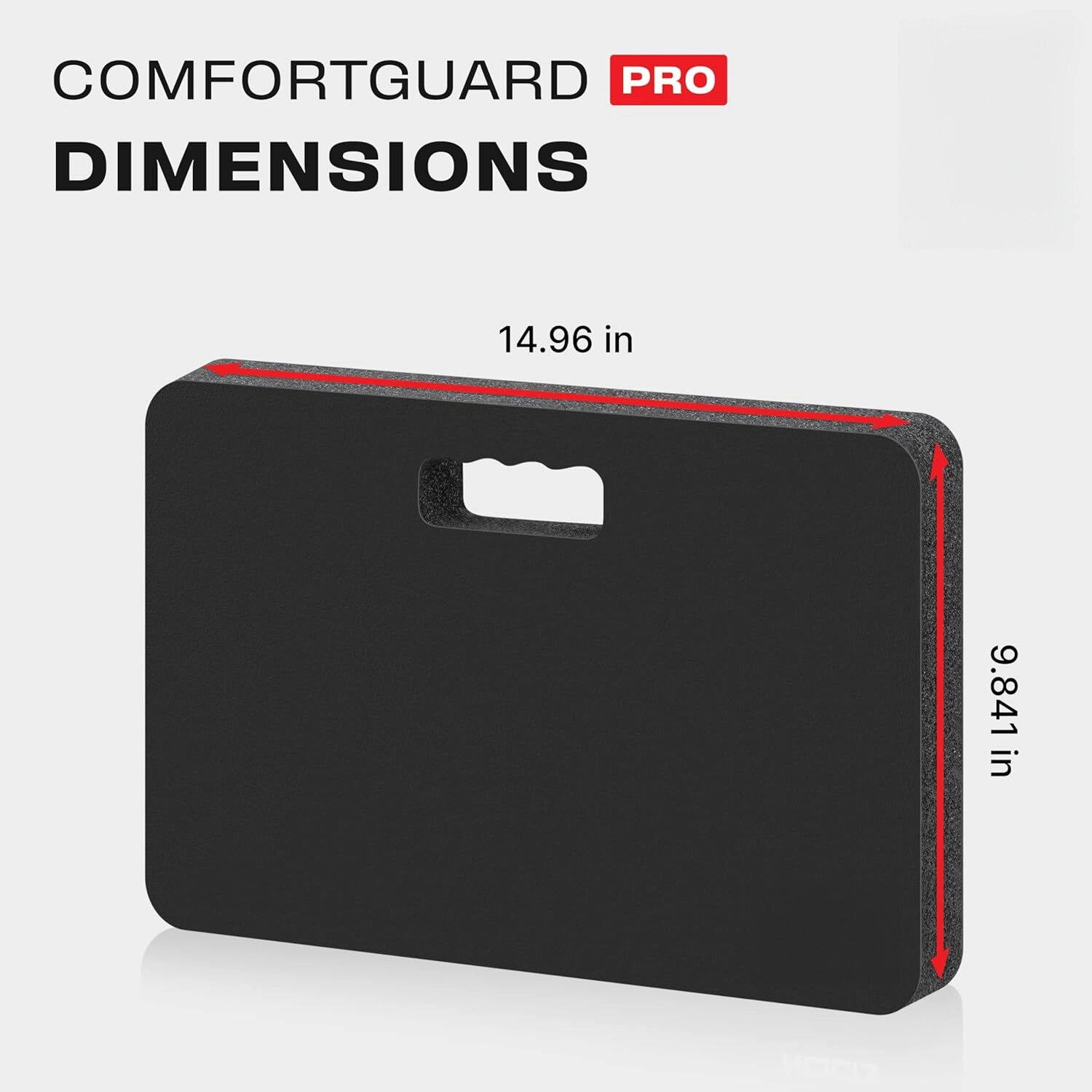 Alfombrilla Profesional para Jardinería Extra Gruesa, Almohadilla de Espuma Ultra Suave de Alta Densidad, Rodillera para Jardín con Absorción de Impactos