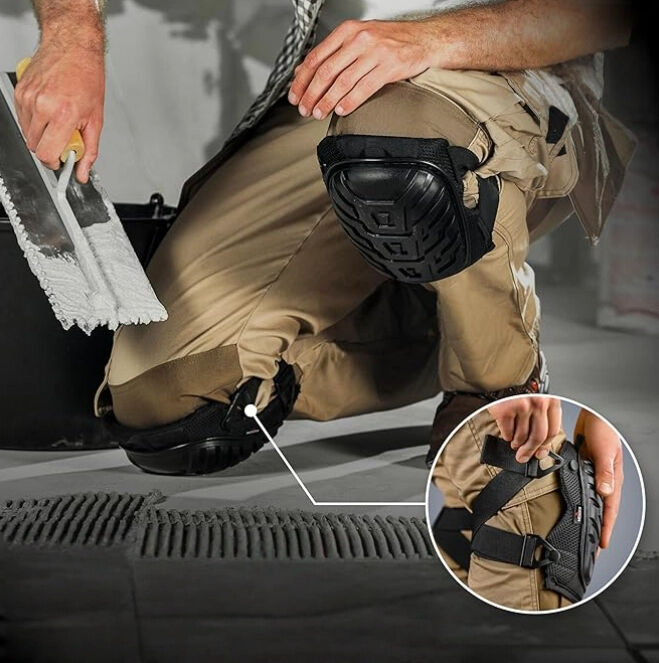 Uso adecuado y cuidado de las protecciones para las rodillas: prolongar su vida útil en entornos adversos