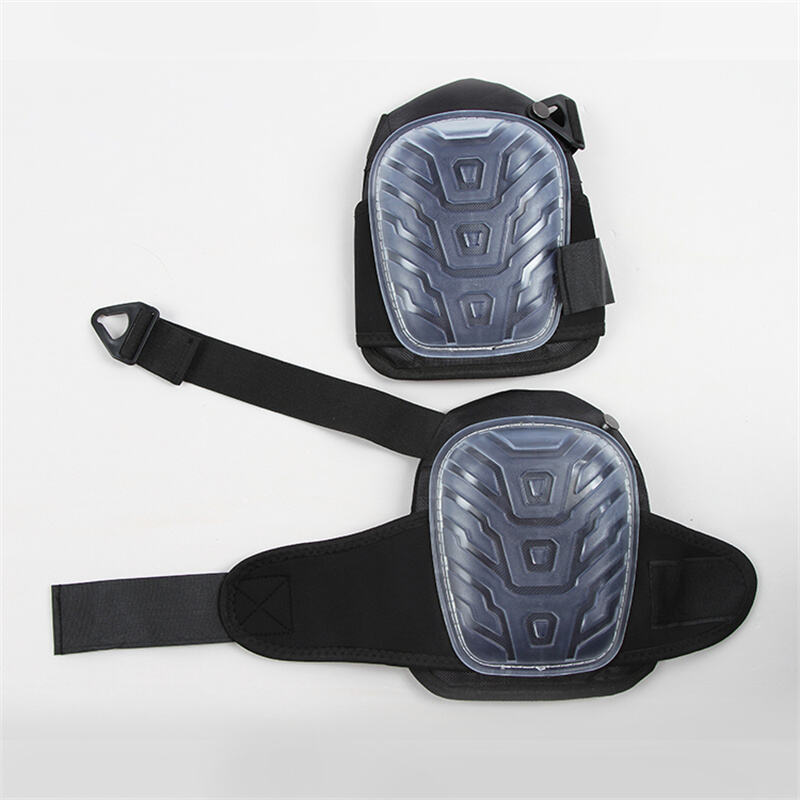 Heavy duty shield designed to protect knees from damages ,hardened cap protects against rocks,nails ,screws,glass and debris