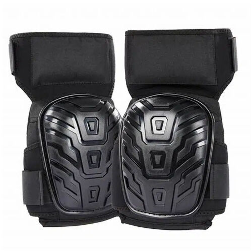 CE Professional Work Knee Pads for Men Construction with Ankle Support and Heavy Duty Anti-Slip Cap — Foam Cushion and Extra Thick Gel Padding — Reinforced Thigh & Shin Straps