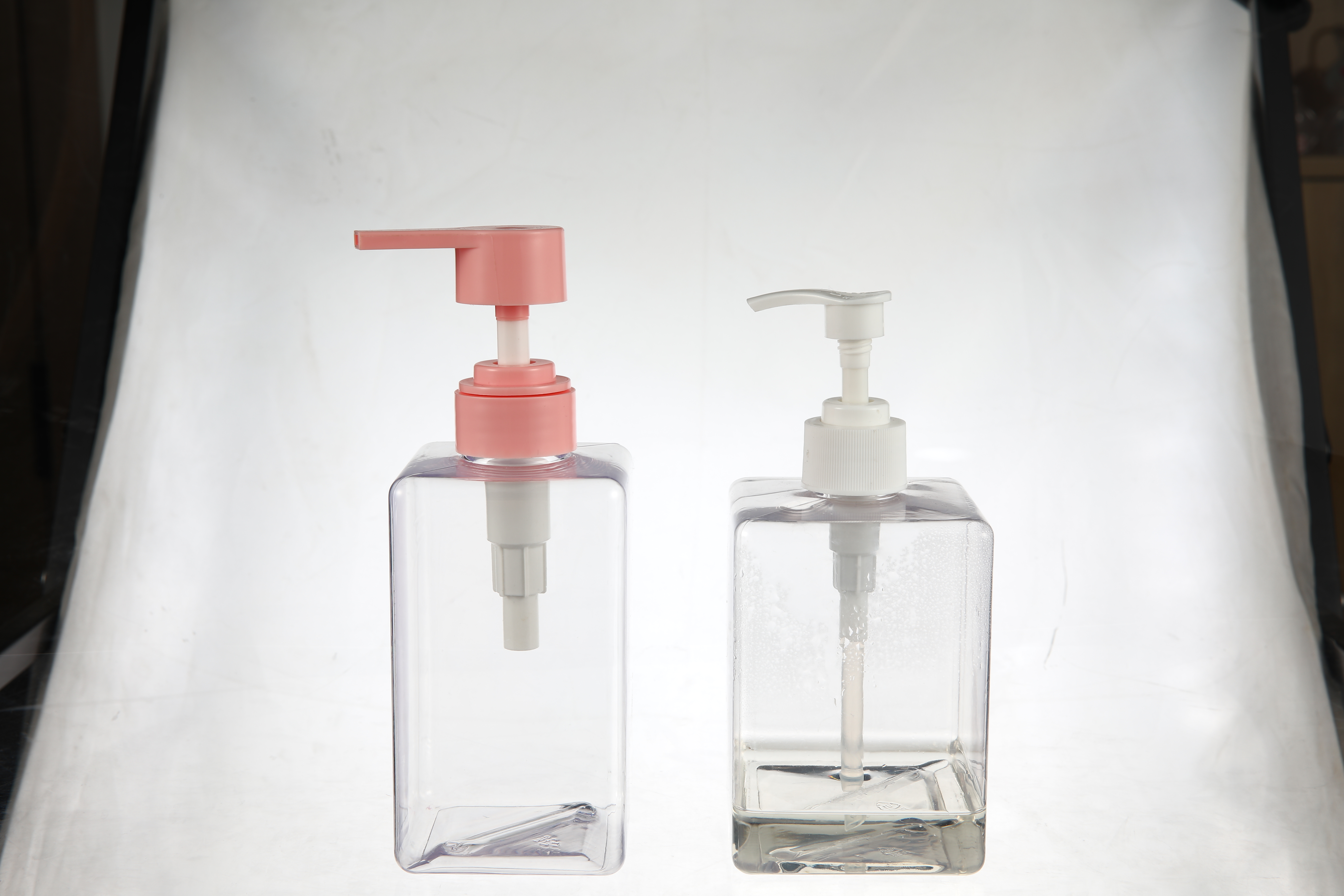plain shampoo bottle