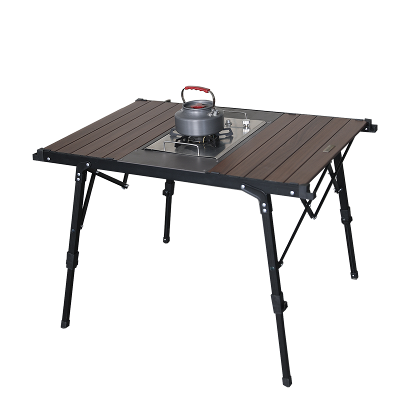 Why do campers choose IGT table systems for cooking?