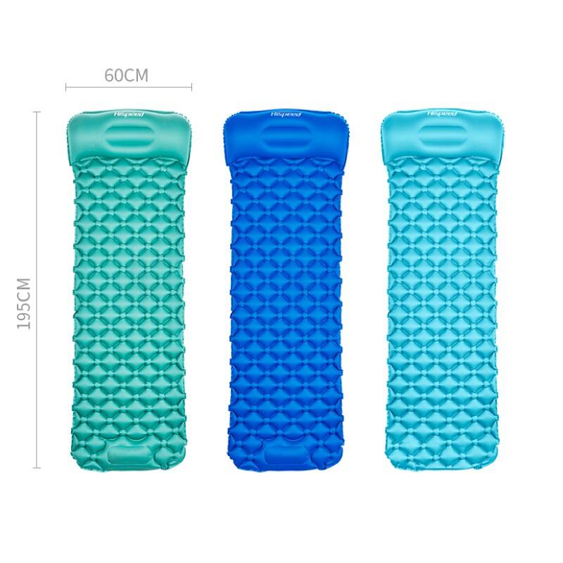 Ultralight 50D Cycra Inflatable Camping Mattress Self-Inflating with Pillow Foldable Air Bed for Outdoor Adventures
