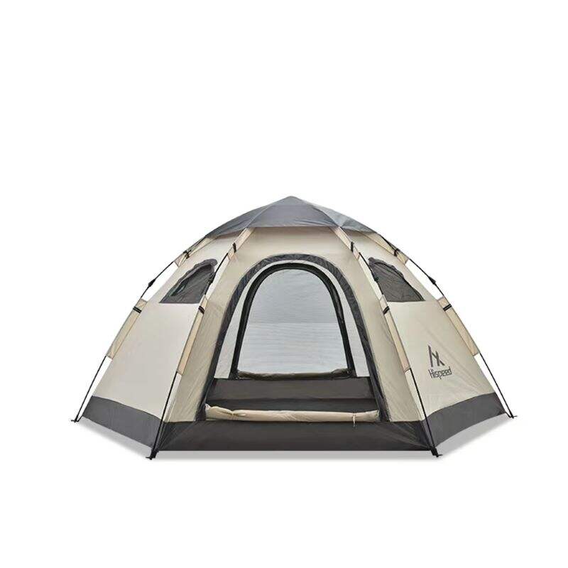 4-Person Instant Pop Up Glamping Tent Waterproof Outdoor Camping