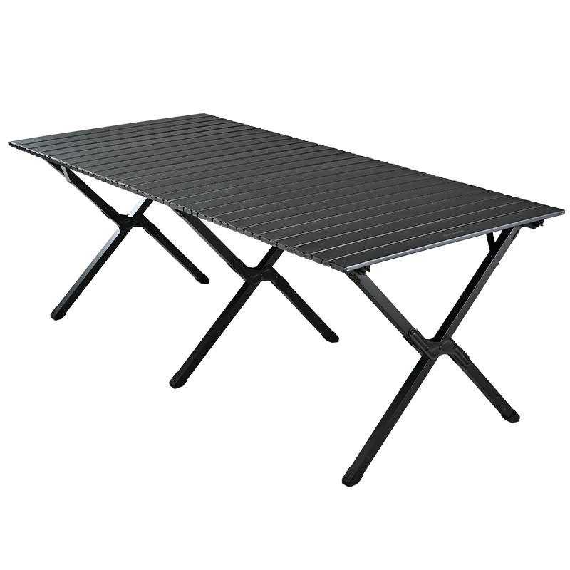 Camping Table Multifunction Portable Extra Large 1.5m Rolled Steel Coffee Table