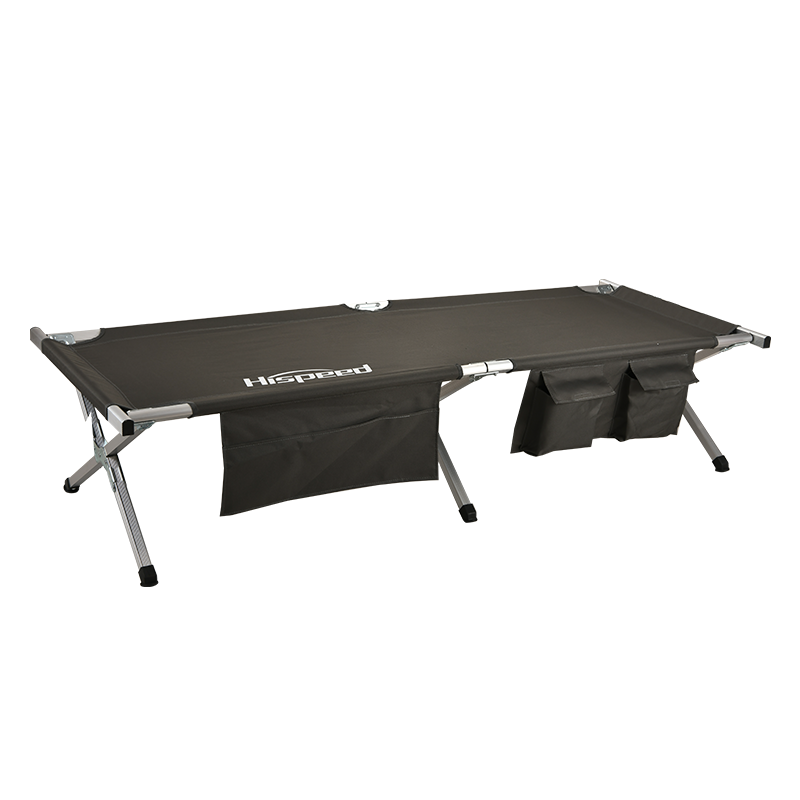 Camping Bed Wholesale Cheap Factory Price Sale Folding Design Adjustable Outdoor Aluminium Sleeping Camp Bed