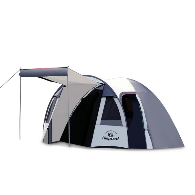 Wind Valley 4-Person Ultralight Waterproof Glamping Tent Double Layer Tunnel Tent