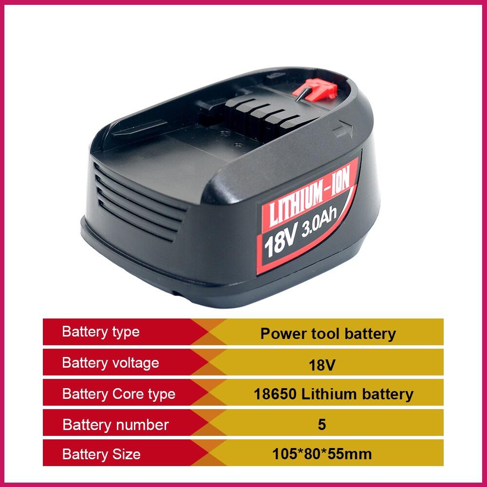 18V 2.5Ah Rechargeable Li-ion Battery - Professional High-Drain Power Solution