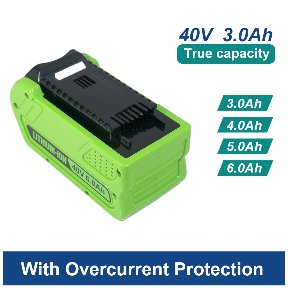 GEB 40V Replacement Lithium-ion Battery for Greenworks G-MAX Series 