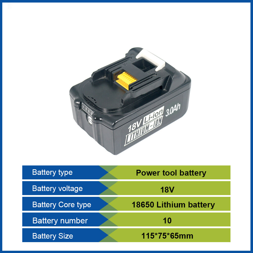 18V Replacement Battery for Makita Power Tools (10-Cell 3.0Ah/4.0Ah/5.0Ah/6.0Ah)