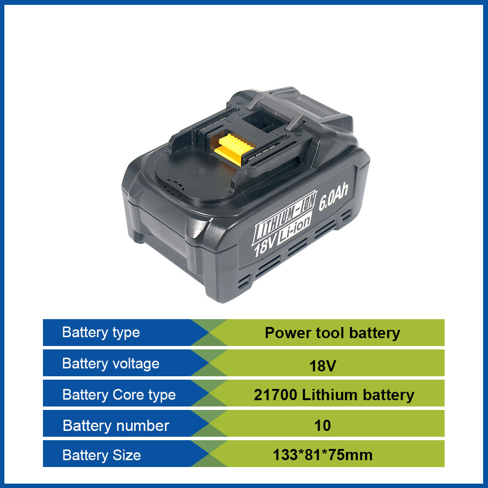 40V Replacement Battery for Makita Power Tools (10-Cell 4.0Ah/6.0Ah)