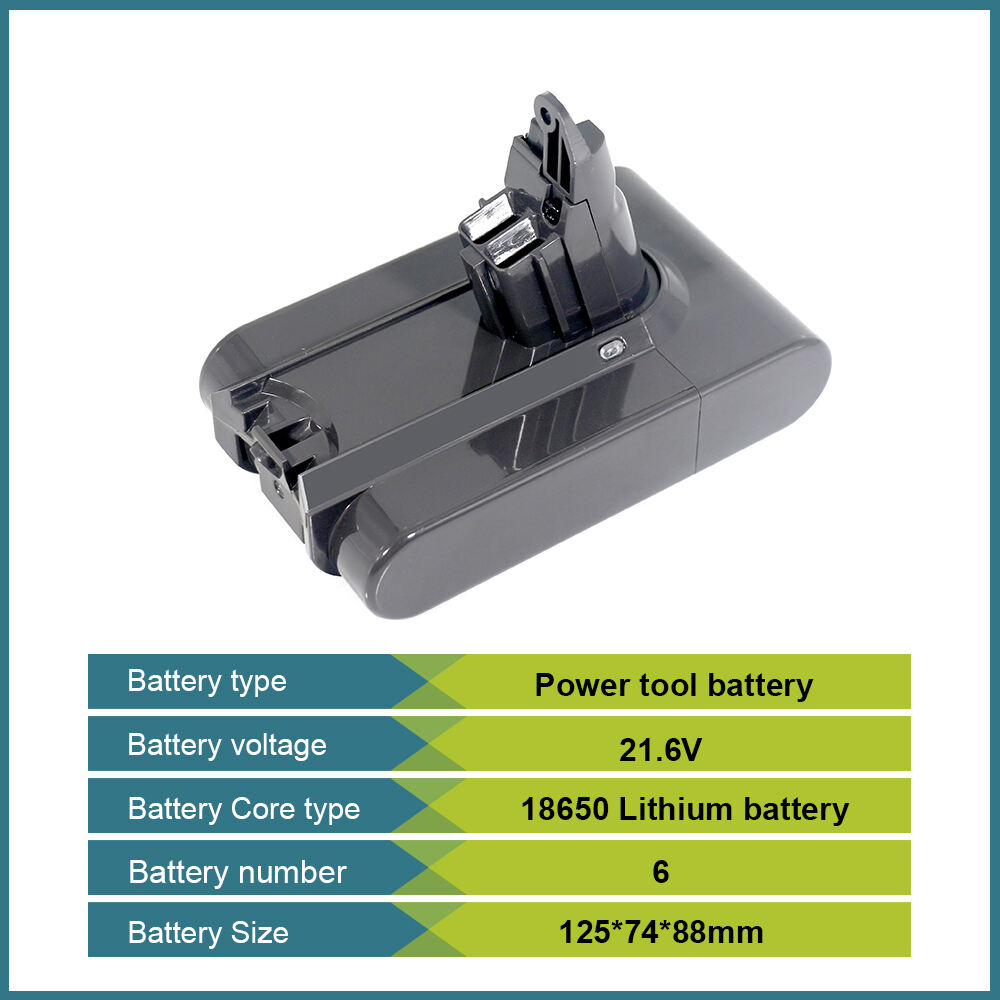 21.6V Li-ion Replacement Battery for Cordless Tools