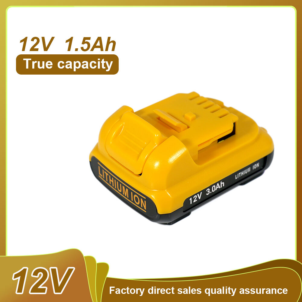 GeB 12V 1.5Ah Lithium Replacement Battery for 12V Max Tools
