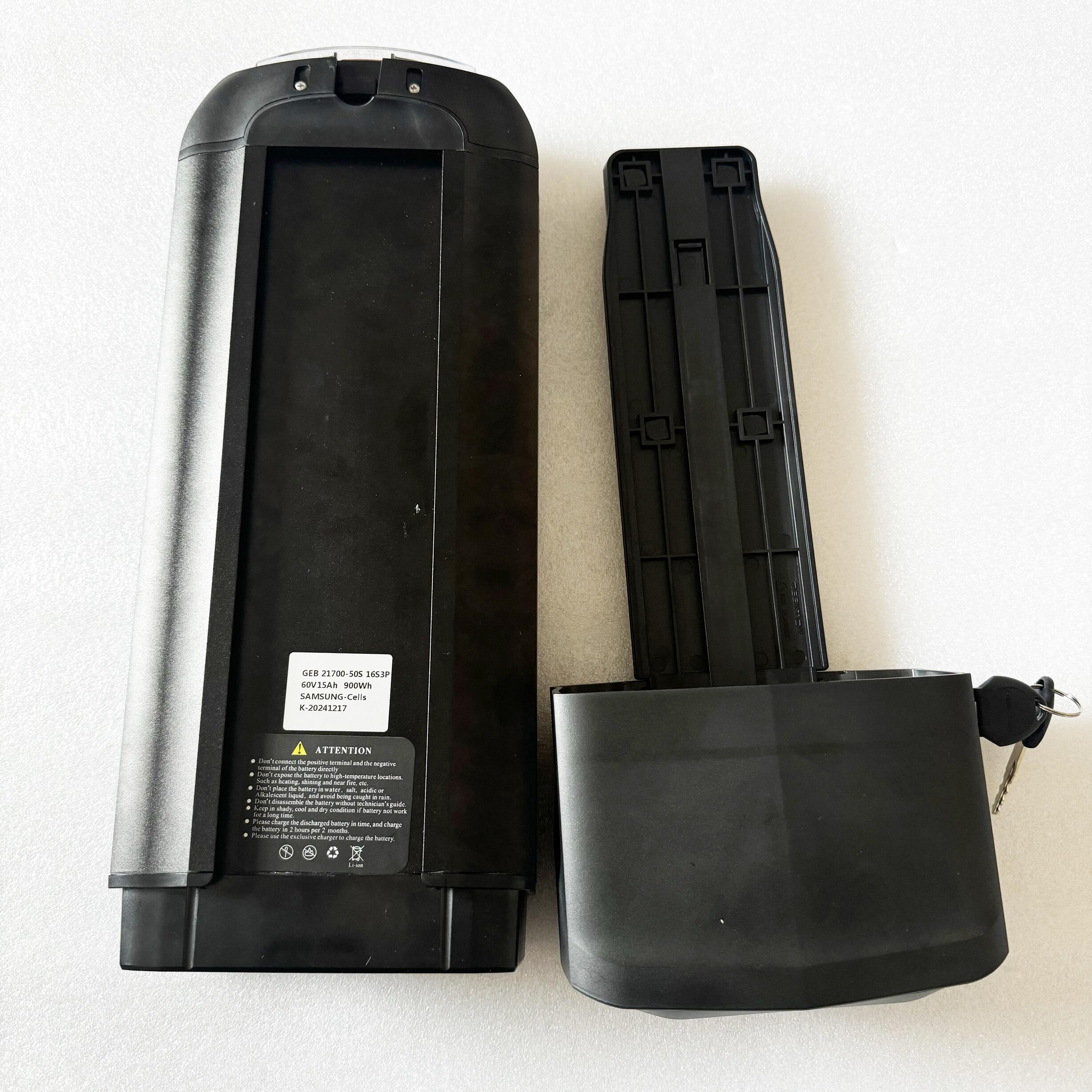 GeB CANON 1 Series 48V 35AH Extrem räckvidd E-bike-batteri | 40A BMS för 1500W motorer