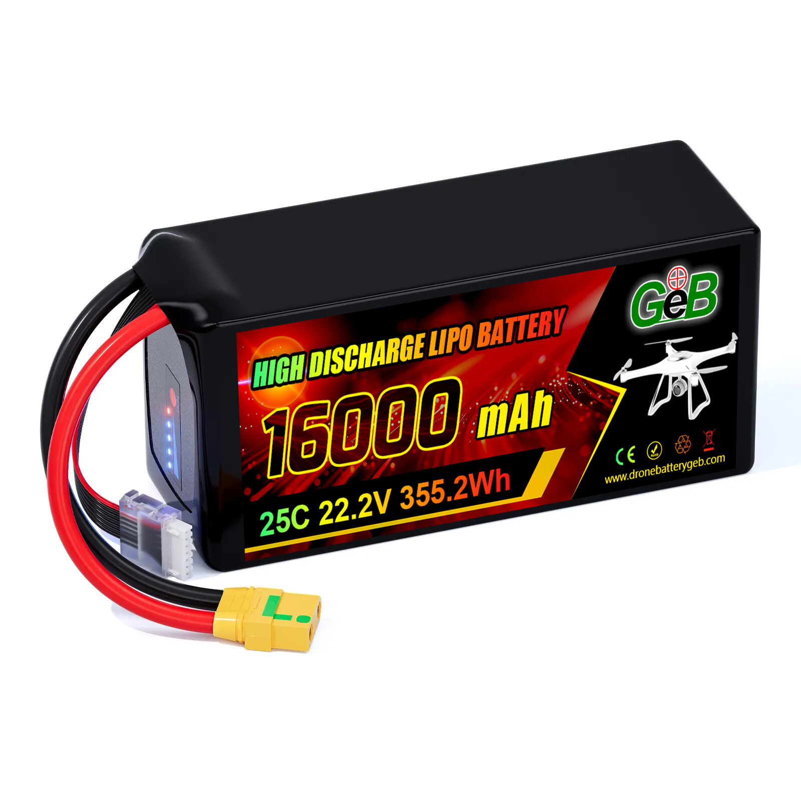 uav 6S lithium battery 8000/9000/9500/10000/16000/22000mah 6S lithium battery 22.2V 100C remote control toy battery drone battery lipo battery  OEM 100C 150C FPV Battery 6s 22.2v LiPo Battery 1100mAh 1350mAh 1550mAh XT60 Drone Fpv High C Rate LiPo Battery