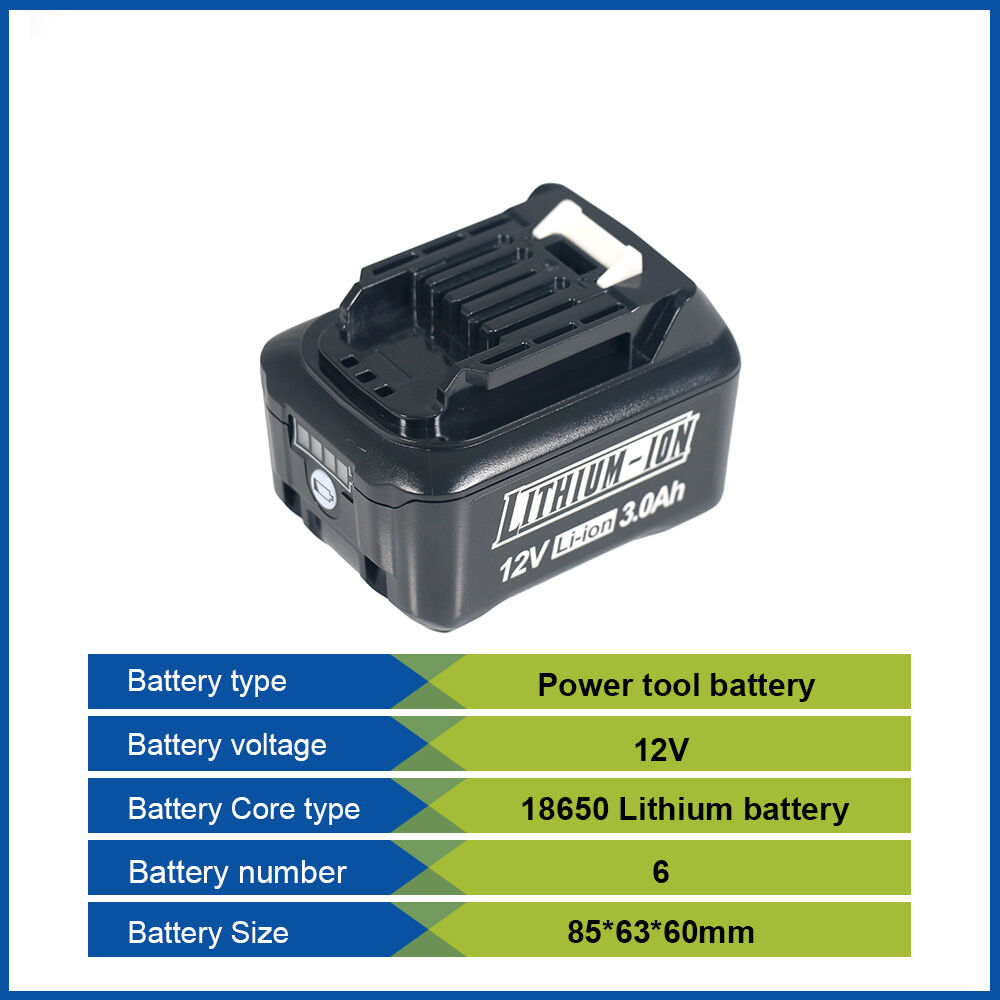 12V 3.0Ah Lithium-Ion Replacement Battery for Cordless Power Tools