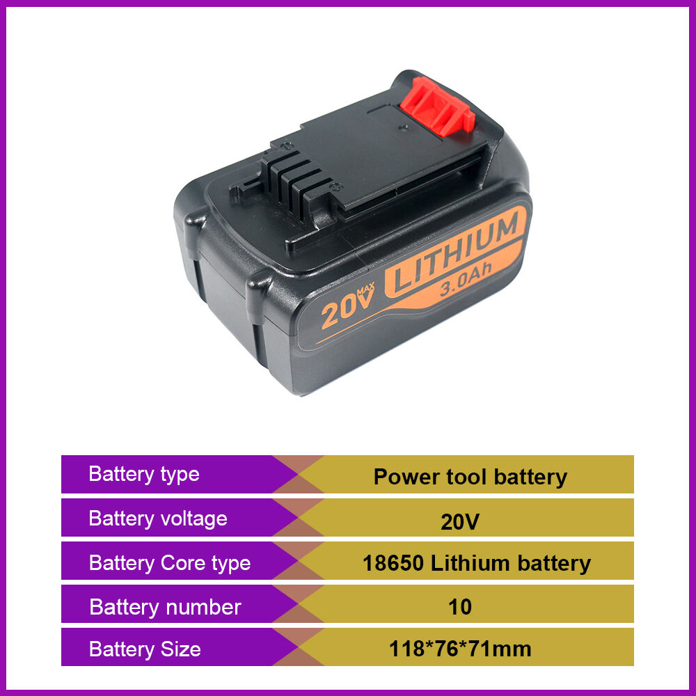 GeB Introduces New 20V Lithium Battery for Cordless Power Tools