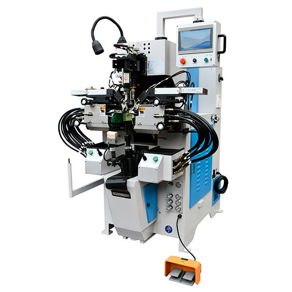 TH-668MA   Computer Control Automatic Servo Cementing Side & Heel Seat Lasting Machine 