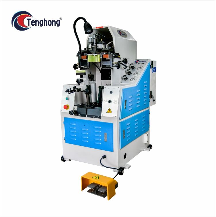 TH-727DP Hydraulic Automatic Heel Seat Machine durable (Motore idraulico automatico con tacco a sedere)