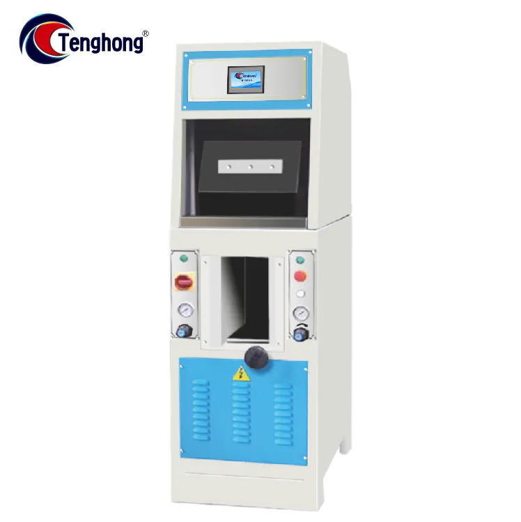 Presse à semelle Tenghong TH586A efficace pour une liaison uniforme des semelles de chaussures