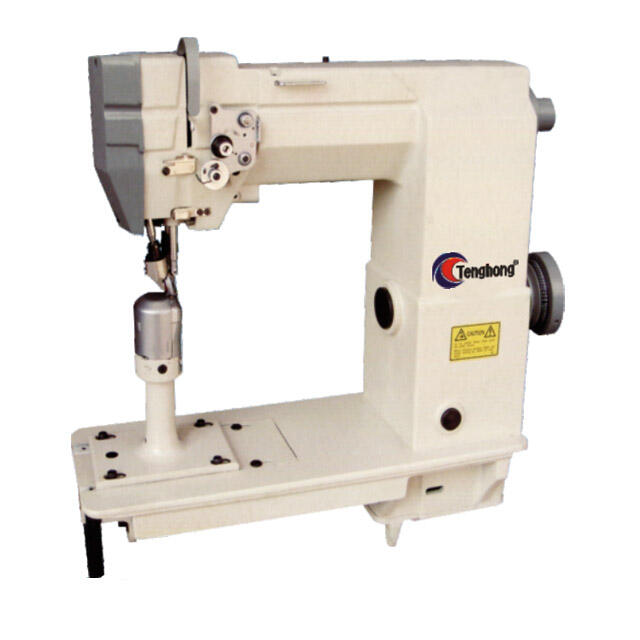 TH-8369 Single Needle Sewing Machine With Wheel Feed, Needle Feed(Small Post-bed Type)