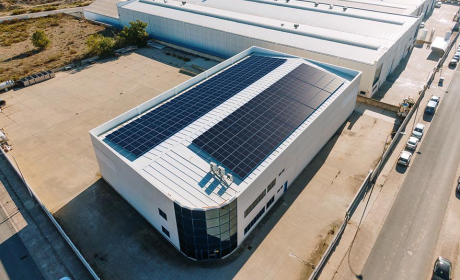 240KW Solar factory Rooftop Commercial Power Plant, Qinghai