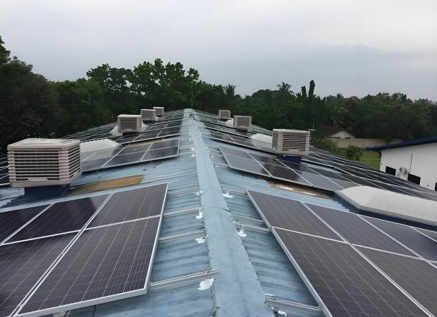 100KW Rooftop Distributed Power System, Djibouti