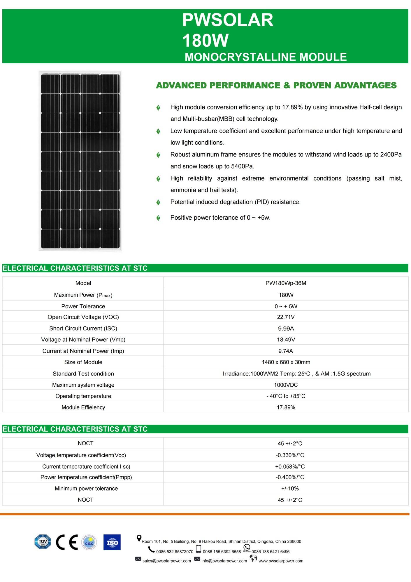 Spec of 180W 36 cells series Mono Solar Panel_01.jpg