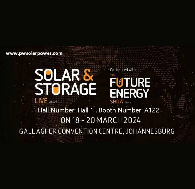 Meet Us at Booth A122, Solar & Storage Live Africa 2024
