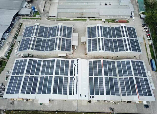 2.0MW Grid Tie Rooftop Commercial Power Plant, Honduras