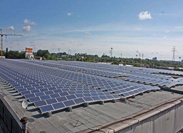 5.0MW Grid Tie Rooftop Commercial Power Plant, Germany