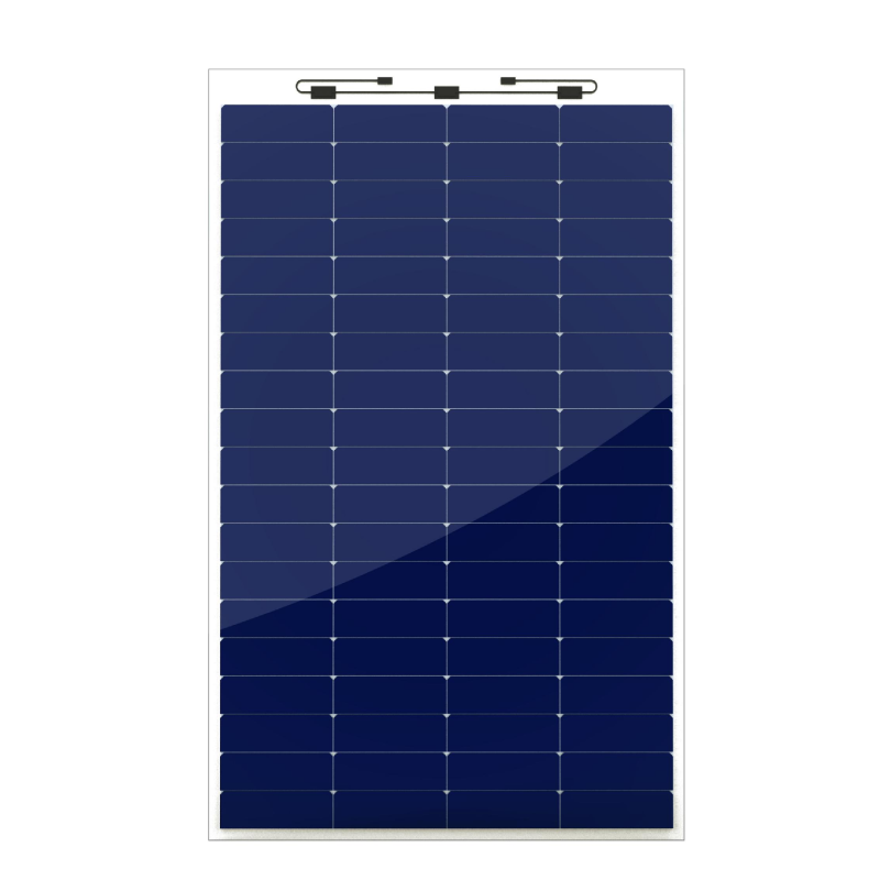 Spec of 200W 76 cells series Flexible Mono Solar Panel.png
