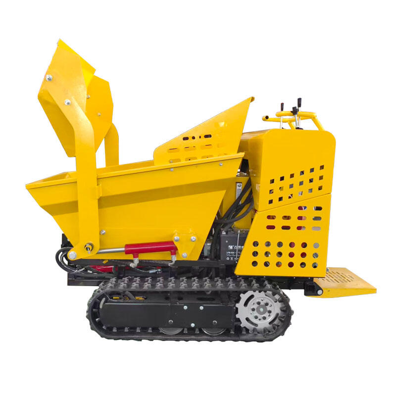 500kg capacity mini crawler dumper