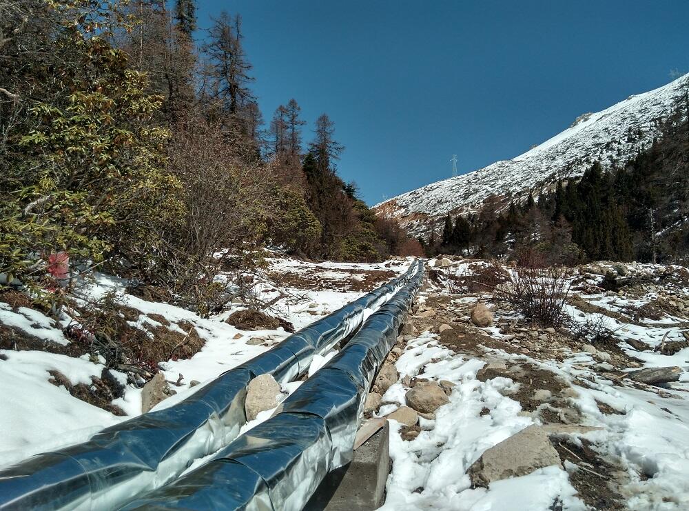 Analysis of electric heat tracing insulation for fire protection pipelines in northern high-speed tunnels