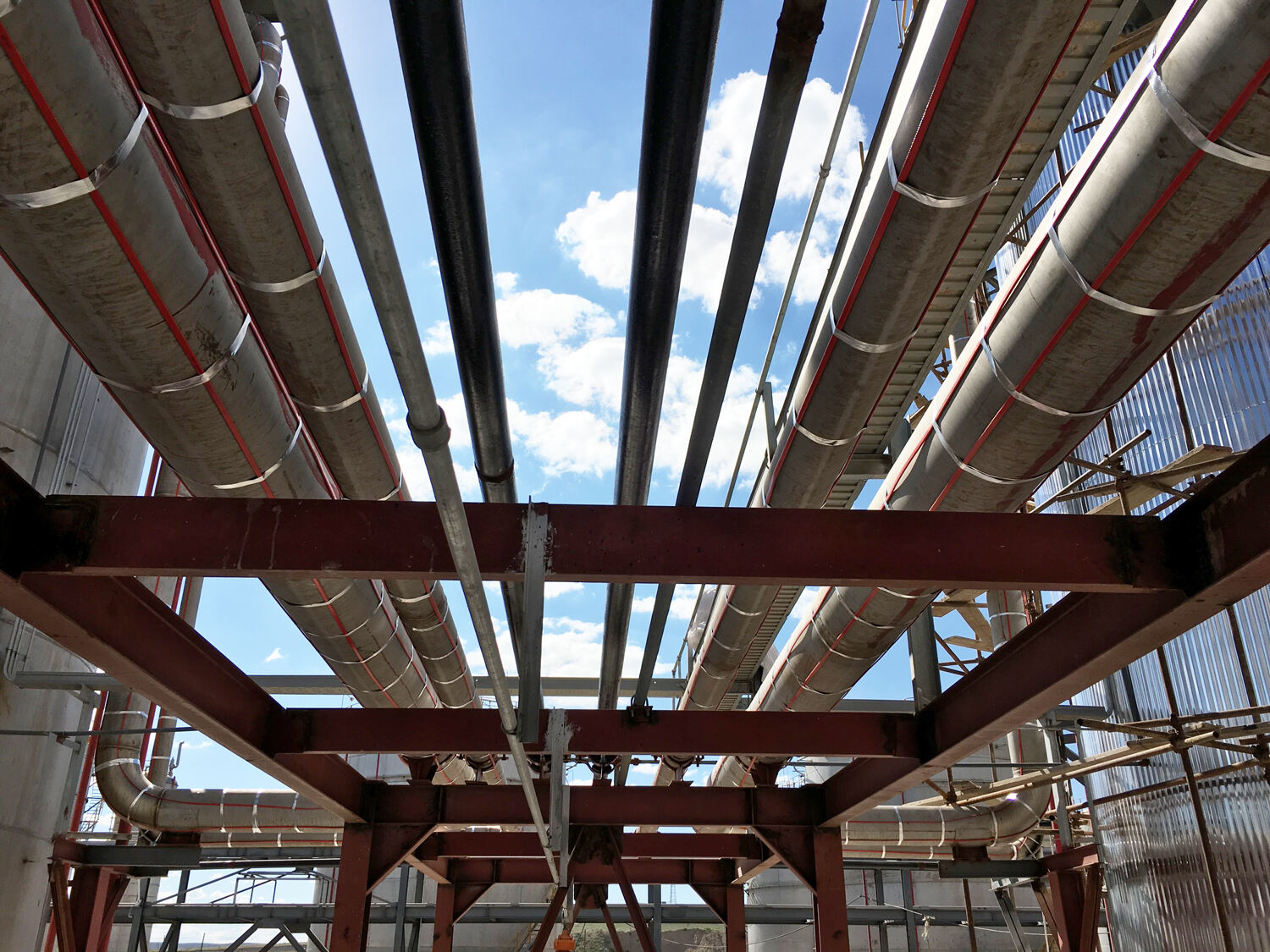 Pipeline electric heating antifreeze