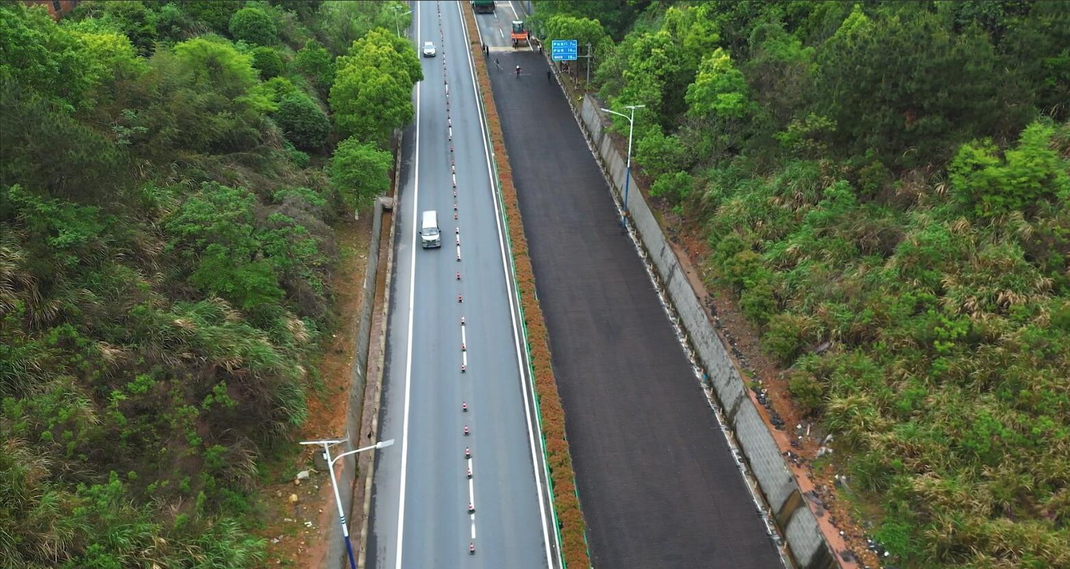 Lushan City Ring Road Snow Melting Project