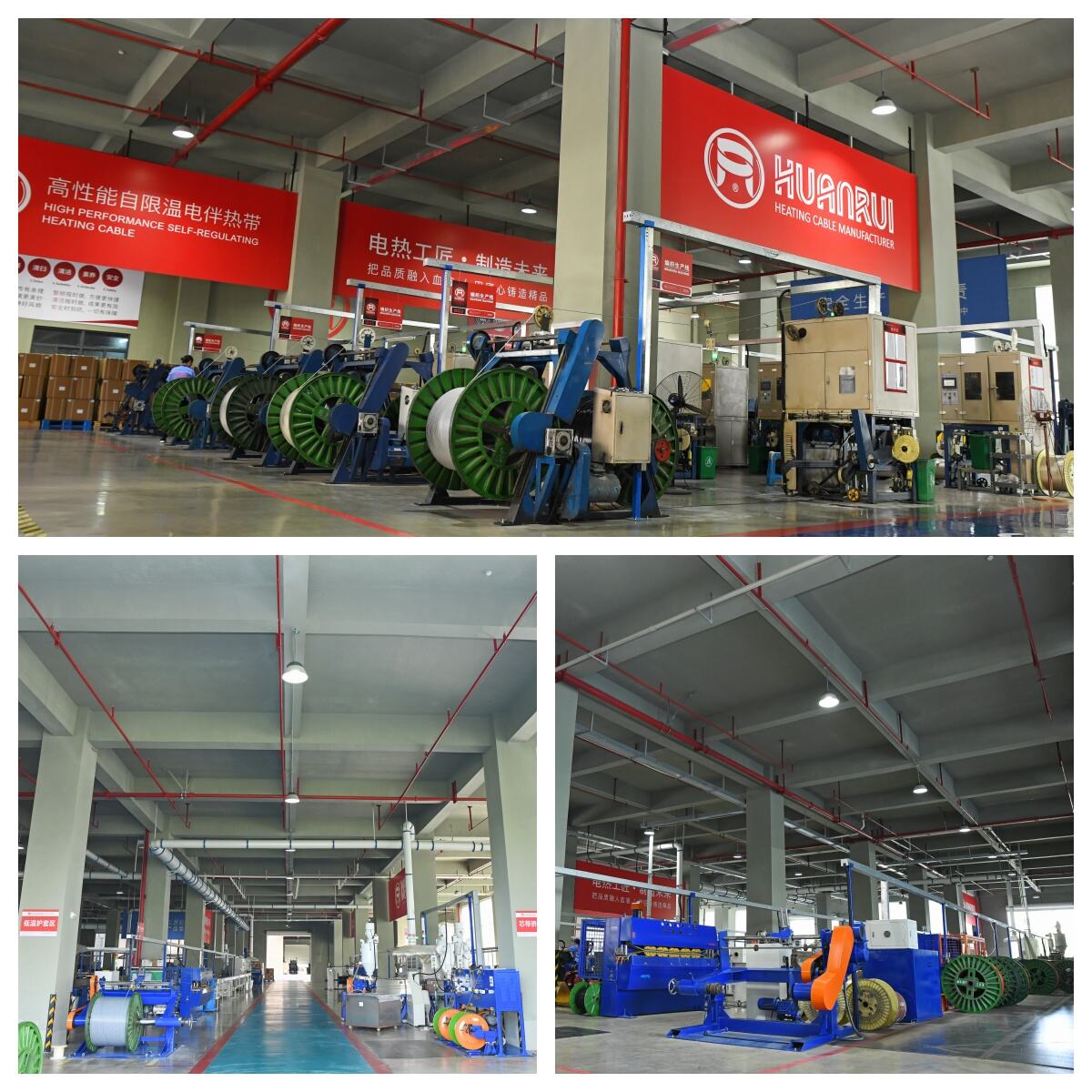 120℃/200℃ Electric High Temperature Heat Tracing Self Regulating Heating Cable XBR details