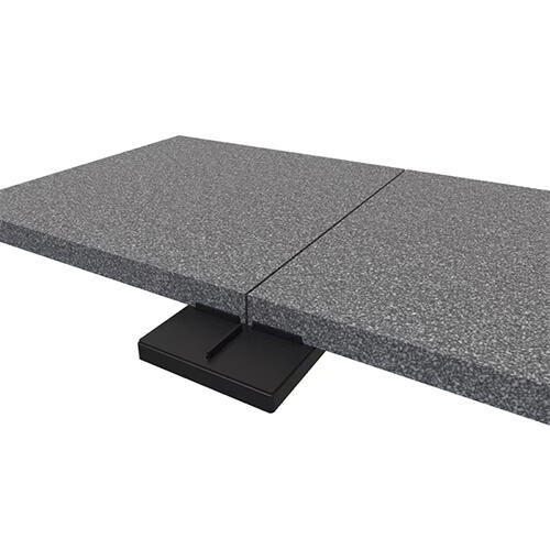 Système de support de plancher de terrasse à piédestal réglable en plastique de la série T - de 11 à 185 mm détails