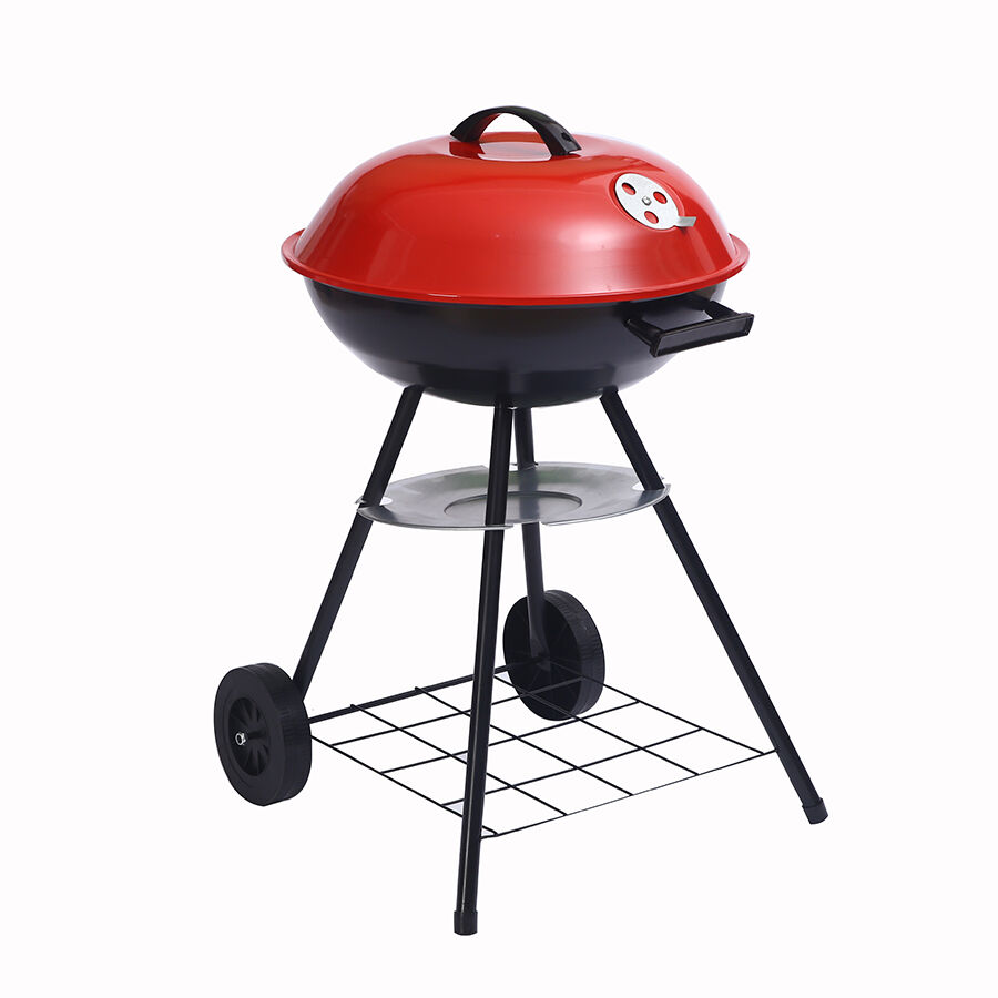 18 inç Tekerlekli Kettle Kömür Izgarası (0,5 mm Soğuk Haddeleme Çelik)