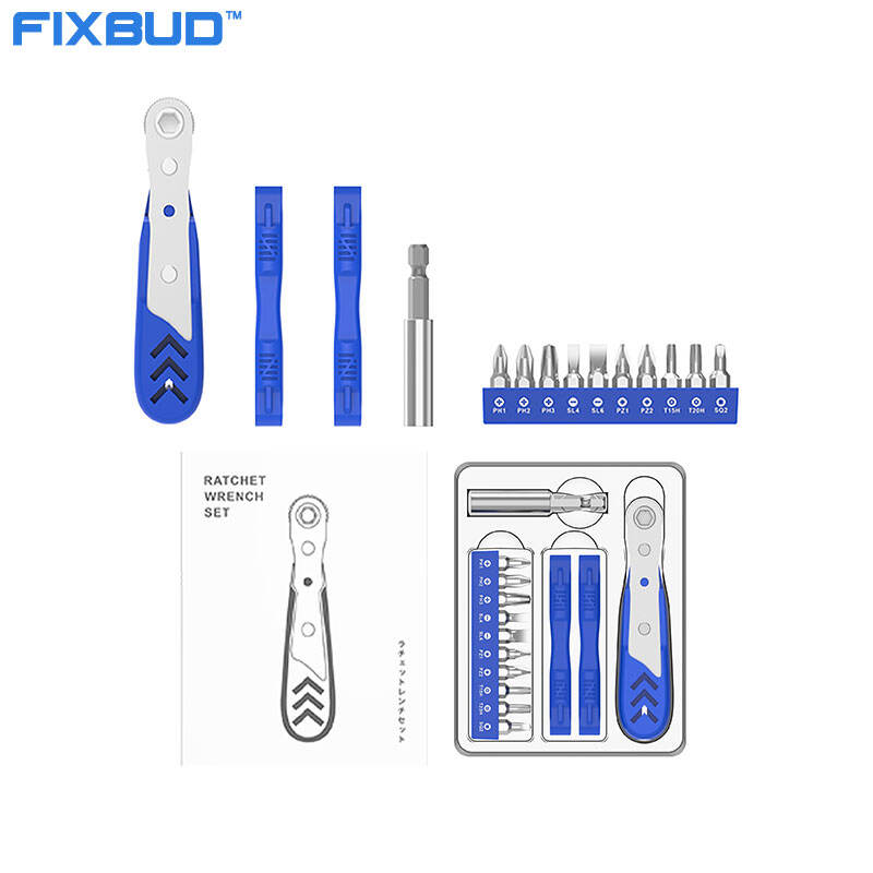 14in1 Adjustable Torque Ratchet Screwdriver Set with CRV Bits