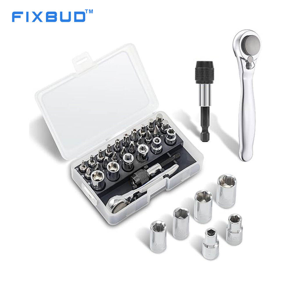 28-in-1 Ratchet Wrench Set – Compact Multi-Function Hand Tool Kit