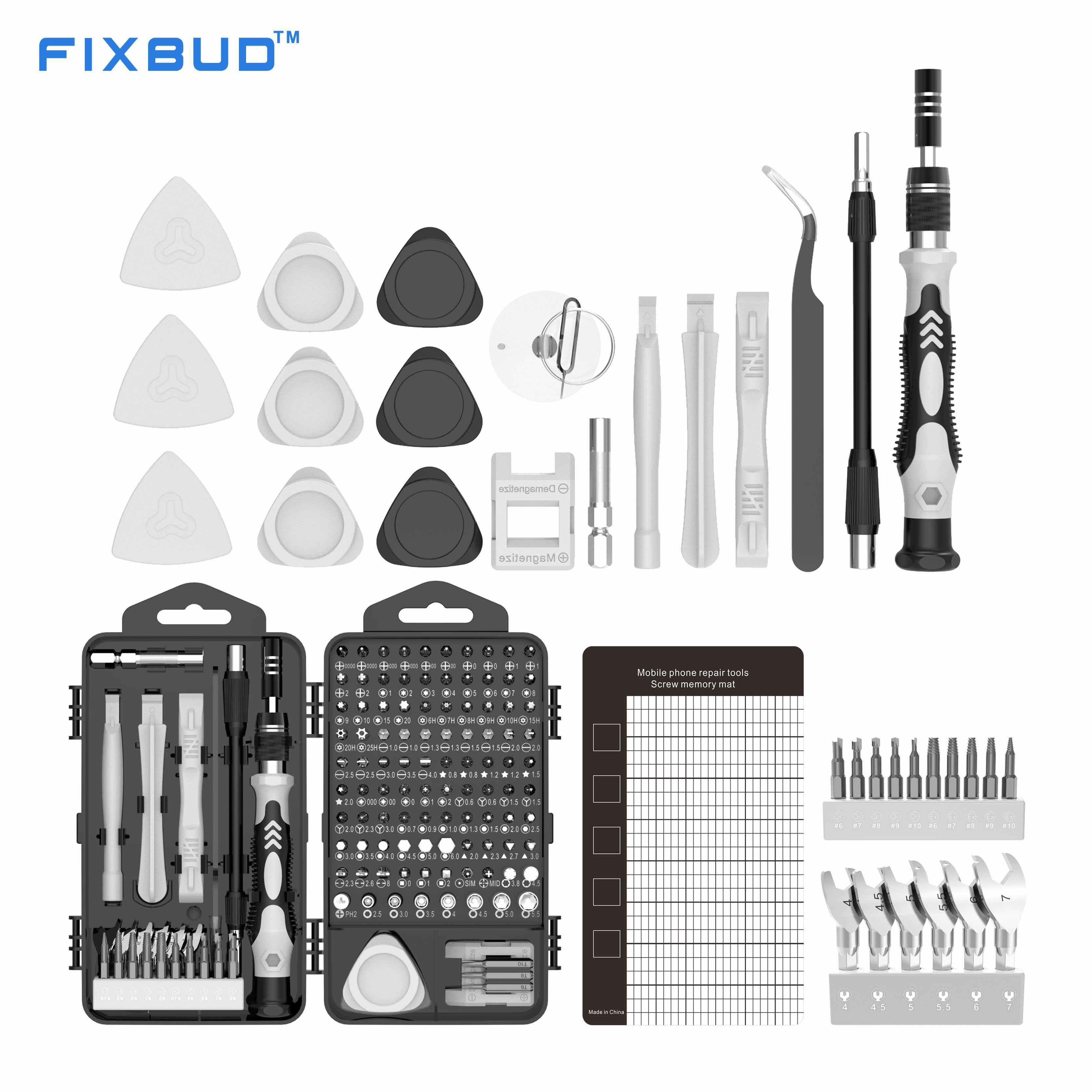 138-in-1 Screwdriver Set CRV Bits for Mobile Phone Repair